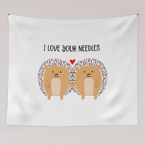Item preview, I love your needles designed and sold by Balasoiu Claudia.