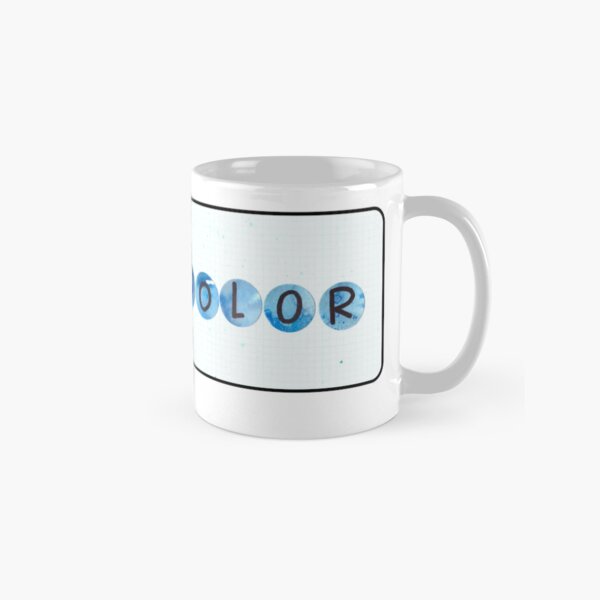 Watercolour Classic Mug