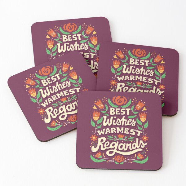 Item preview, Best Wishes, Warmest Regards designed and sold by Risa Rodil.