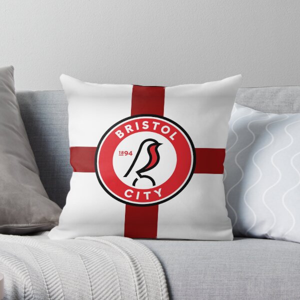 Bristol City FC Throw Pillow