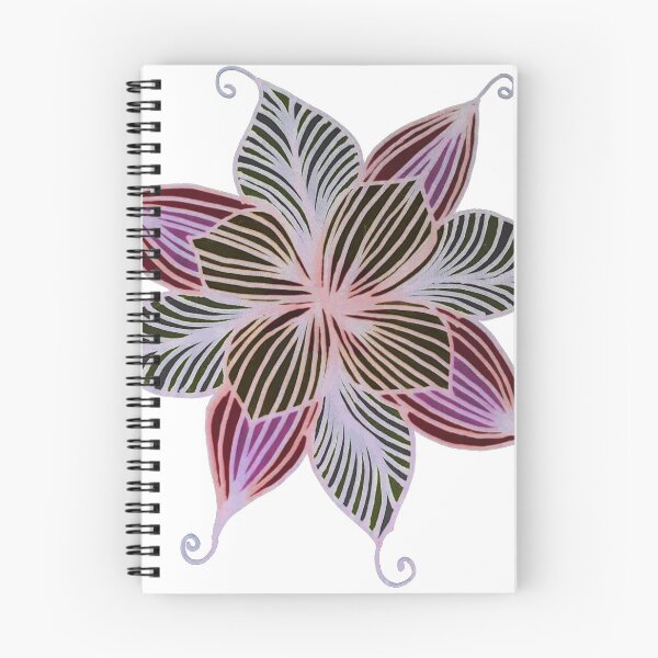 Item preview, Colorful and Contrasting Flower and Leaves - Hand Designed Floral Print Inverted designed and sold by ckylin.