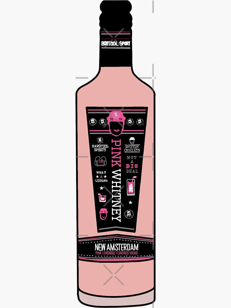Pink Whitney Label Template