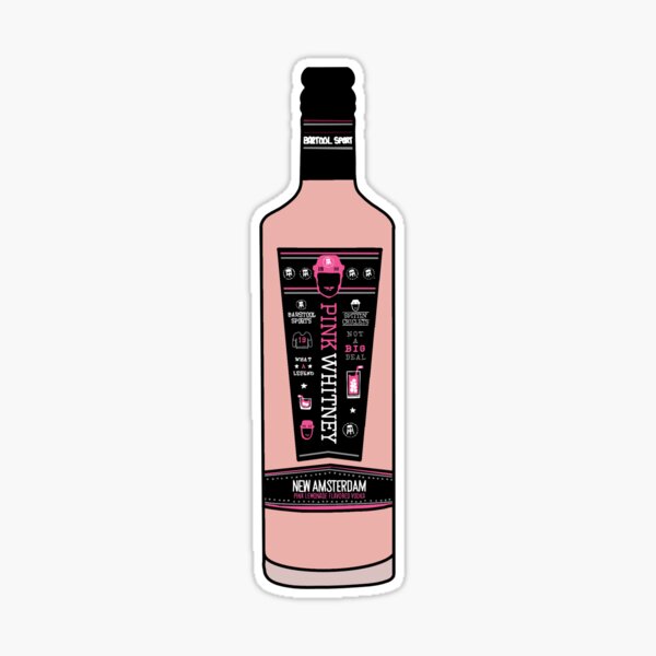 Pink Whitney Custom Sticker Label 50ml, 200ml, 375ml, 750ml, 1000ml, 1750ml  -  Canada