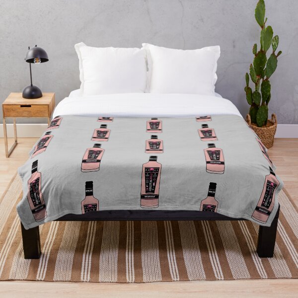 Pink Whitney Throw Blanket
