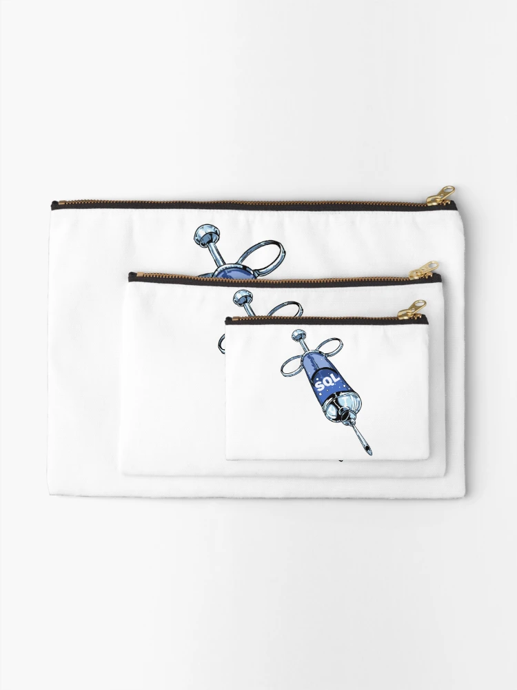 Thumbnail 2 of 4, Zipper Pouch, SQL Injection designed and sold by clubtee.