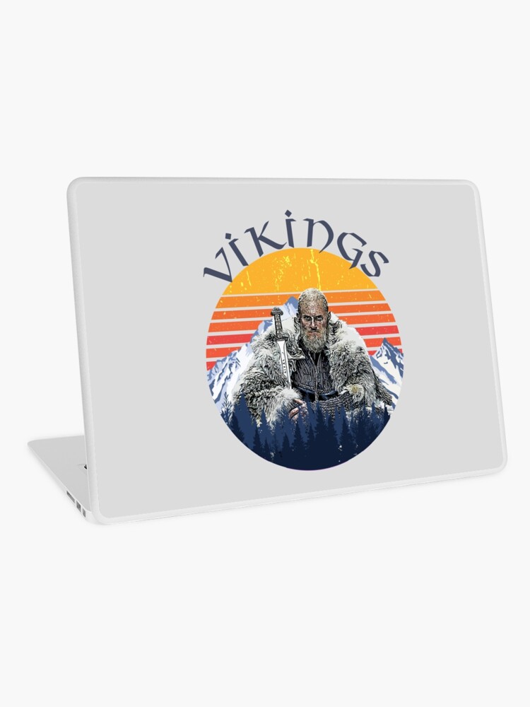 Vikings retro' Laptop Skin for Sale by John Hana