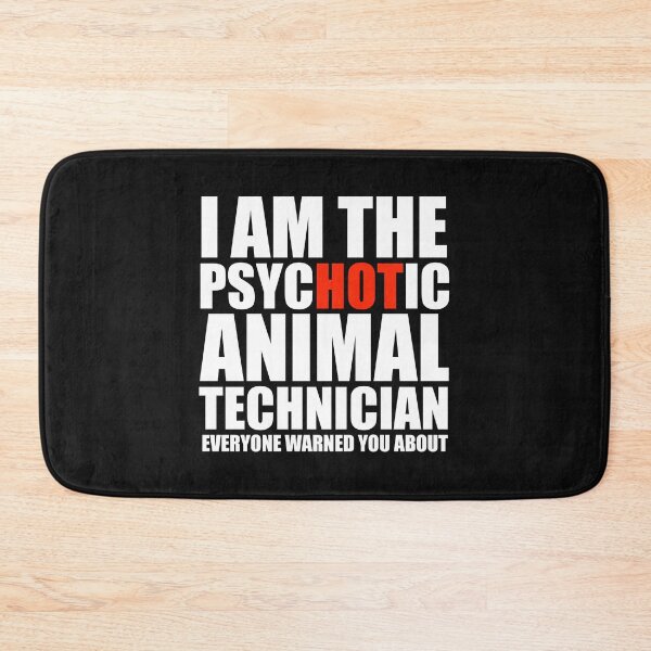 Item preview, Hot Psychotic Animal Technician You Were Warned About designed and sold by losttribe.