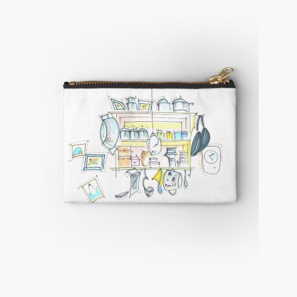 Item preview, cozy kitchen in Berlin designed and sold by AnastasiaSketch.