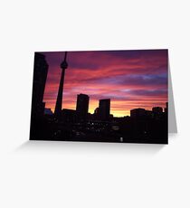 Toronto Ontario Canada Greeting Card