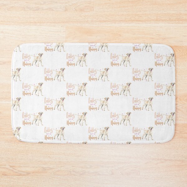 Item preview, Labs make me Happy! For Labrador Retriever dog lovers! designed and sold by rs-designs.