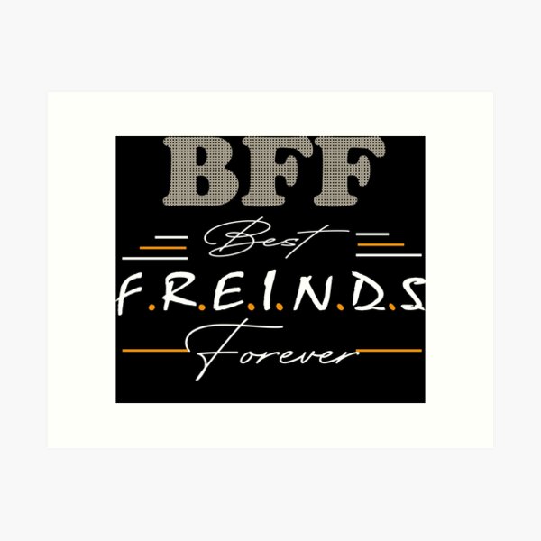 人気ブランドの kurry 「BFF - Best Friend Forever」額装付き