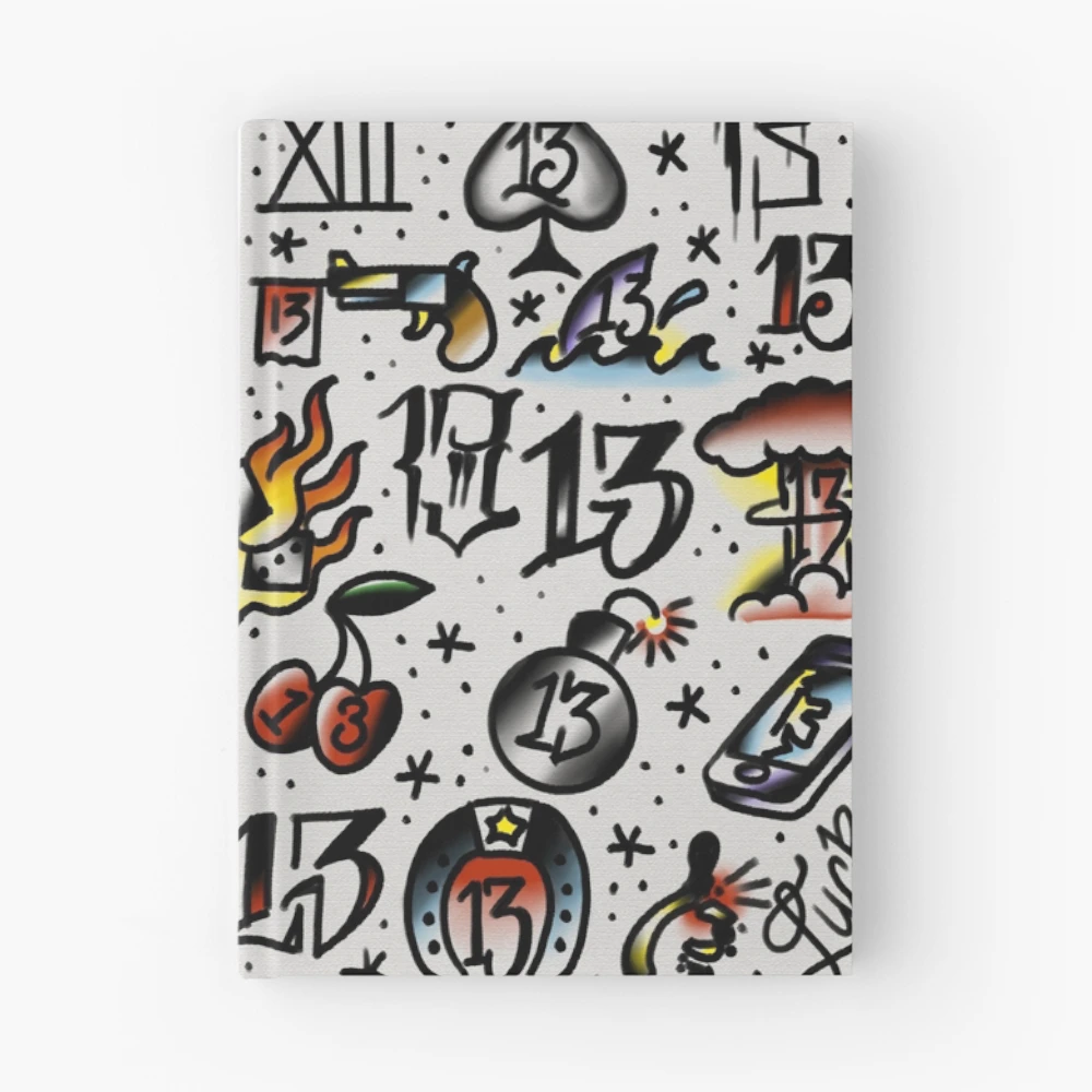 Lucky 13 tattoo designs.