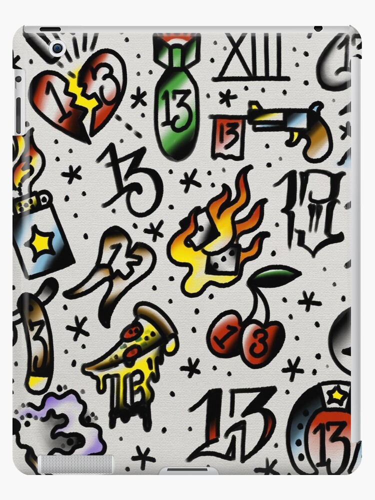 Update 75 Lucky 13 Tattoo Designs Super Hot In Cdgdbentre   Mwo,x1000,ipad 2 Snap Pad,750x1000,f8f8f8 