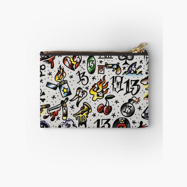 Item preview, Lucky 13 tattoo designs. designed and sold by Jamiee6610.