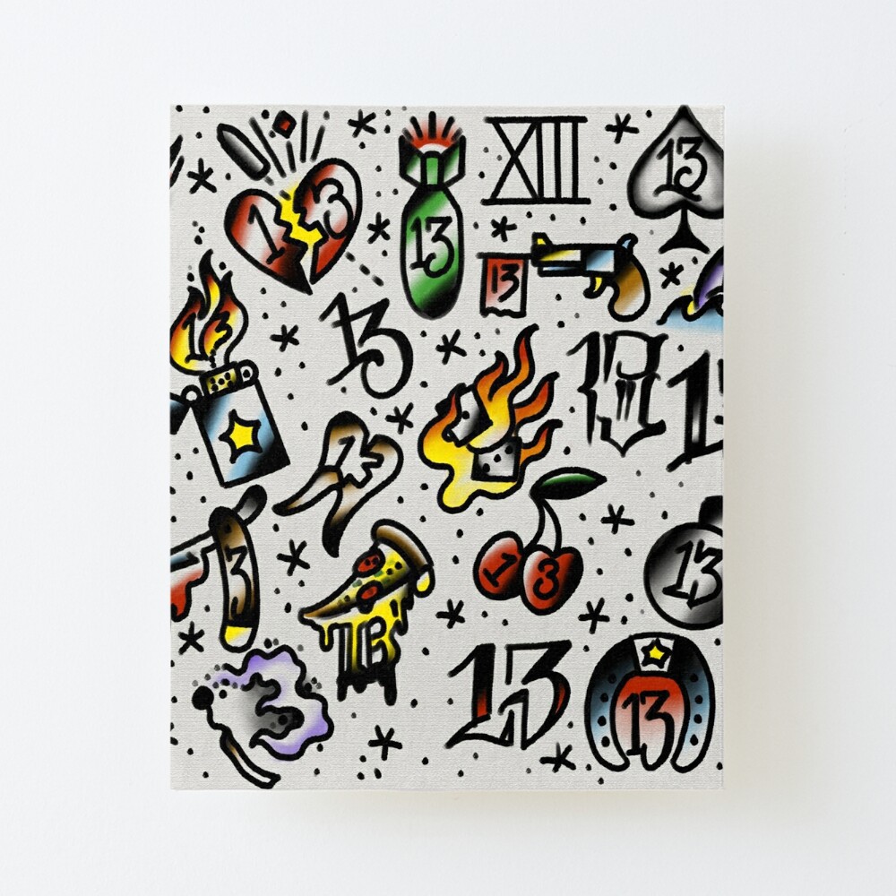 Louis Vuitton Hannya Virgin Mary Flash Sheet