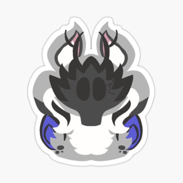Blizzard Beast Mode Roblox Face Print Sticker By Weebified Redbubble - beast mode roblox face id