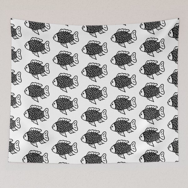 Item preview, Harbindosh Fish  designed and sold by offthefringeink.