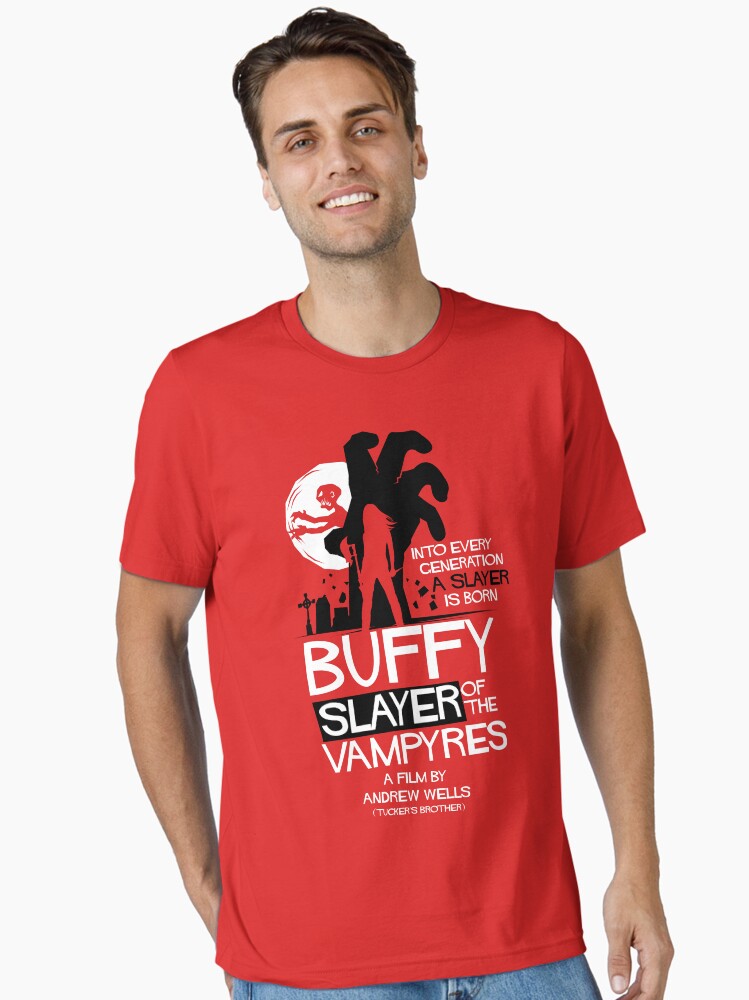 Thumbnail 1 of 7, Essential T-Shirt, Slayer of the Vampyres designed and sold by TomTrager.