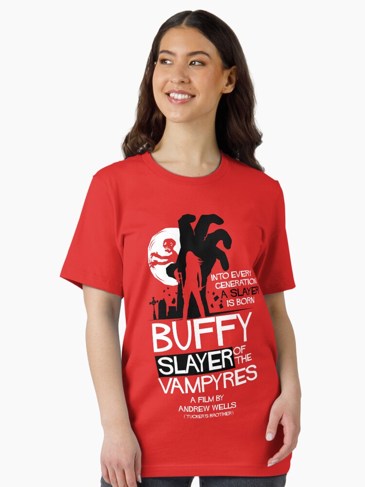 Thumbnail 2 of 7, Essential T-Shirt, Slayer of the Vampyres designed and sold by TomTrager.