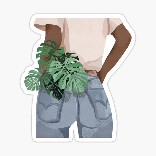 Pocket Full Of plants Sticker