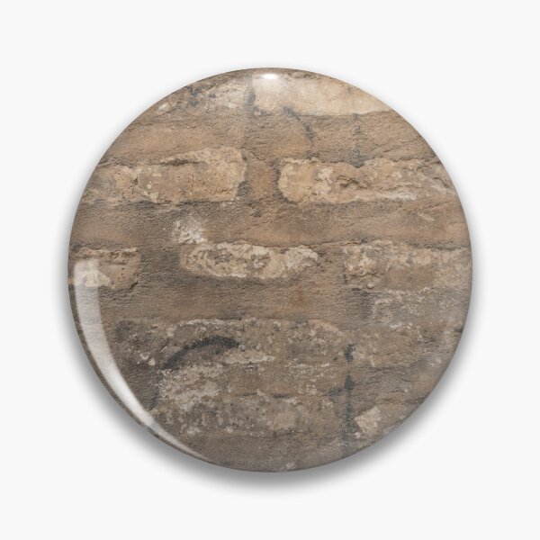 Item preview, Old brick wall with cracks and scratches. Brick wall background. Distressed wall with broken bricks texture. House facade. designed and sold by AnaMOMarques.