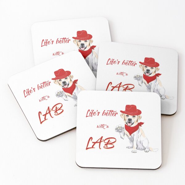Item preview, Life's Better With A Lab! For Labrador Retriever dog lovers! designed and sold by rs-designs.