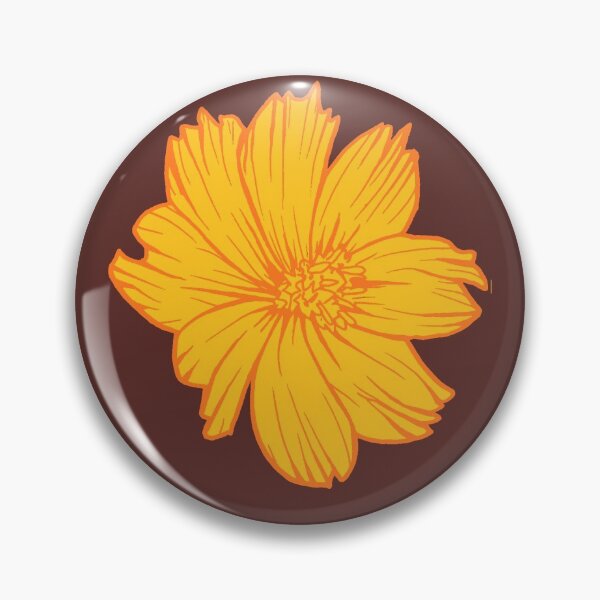Item preview, Sulfur Cosmos Yellow Flower designed and sold by TheWhitney0o.