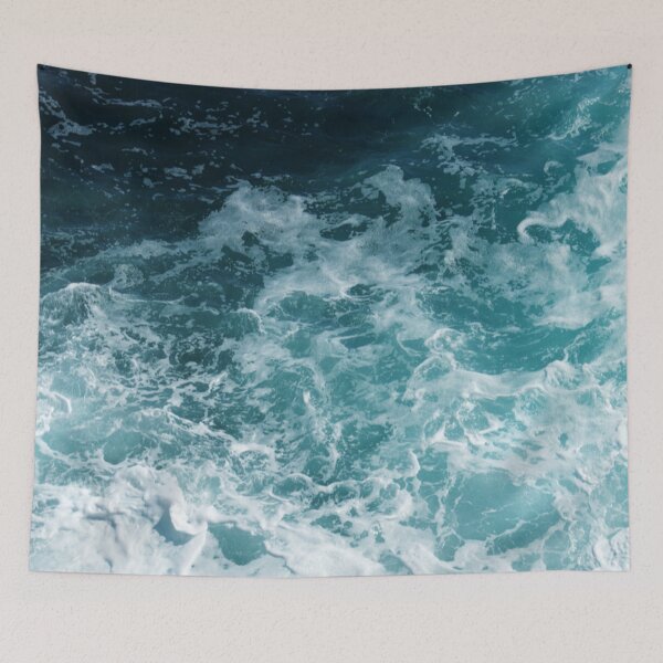 Item preview, Blue Ocean Waves designed and sold by Turkdesigner.