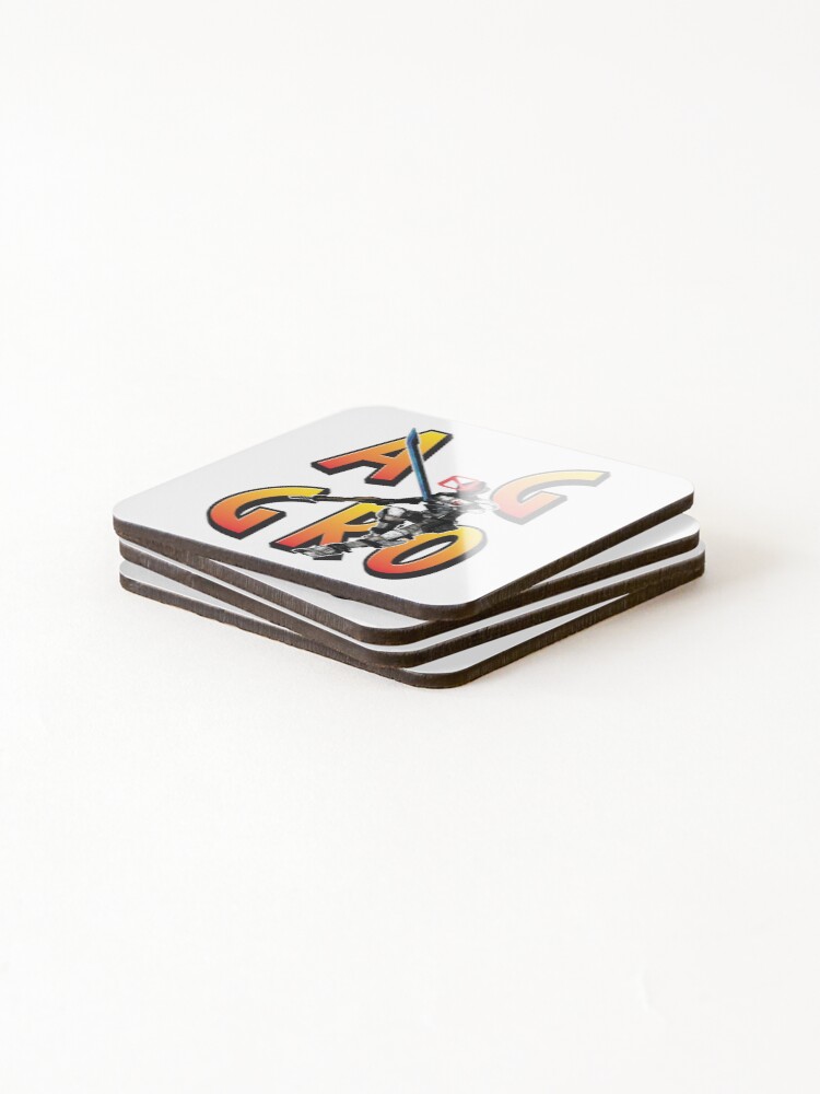 Alternate view of Zer0 The Assassin Borderlands Aggro Aggravation Aggressive Coasters (Set of 4)