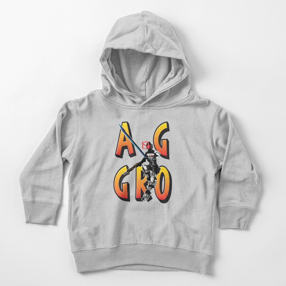Zer0 The Assassin Borderlands Aggro Aggravation Aggressive Toddler Pullover Hoodie