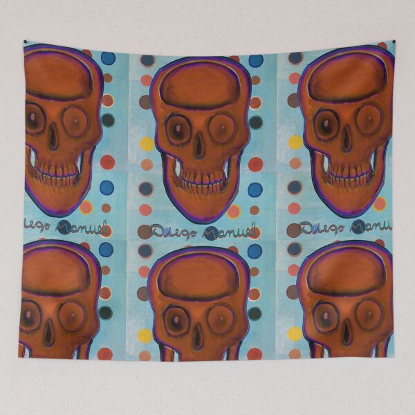 Item preview,  skull and circles 6 designed and sold by Diego Manuel Rodriguez.
