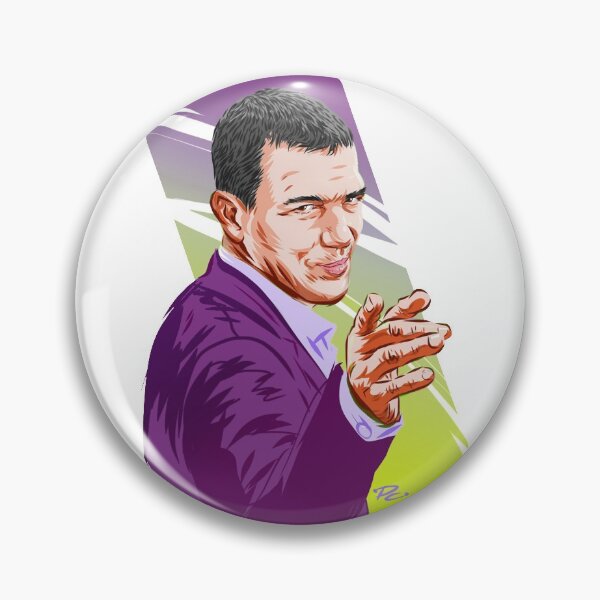 Item preview, Antonio Banderas - An illustration by Paul Cemmick designed and sold by TIGERDAVER.