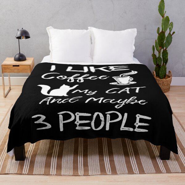Item preview, I like coffee My Cat and Maybe 3 People designed and sold by AnimaLovers.
