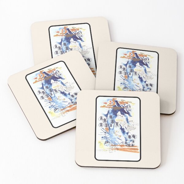 Item preview, Abstract Watercolour Collage designed and sold by embellish studios.