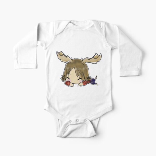 Supernatural: Moose Nap Long Sleeve Baby One-Piece