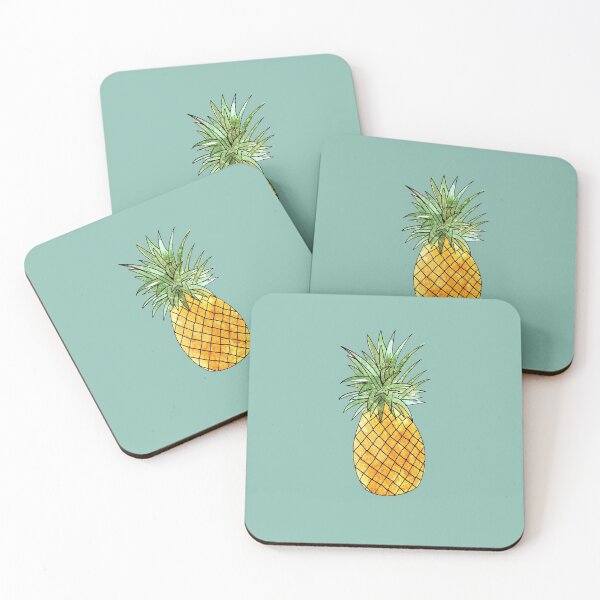 Item preview, Hawaii 2020 Summer | Watercolor pineapple for beach vacation designed and sold by wunderfamily.