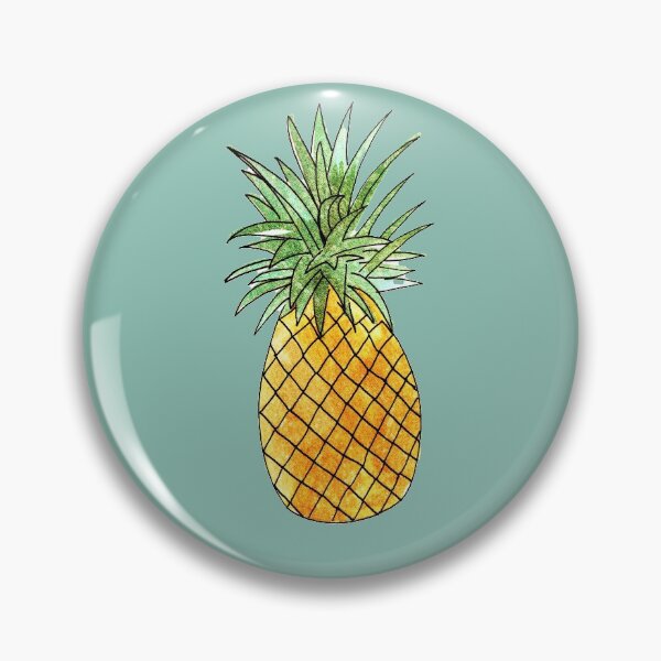 Item preview, Hawaii 2020 Summer | Watercolor pineapple for beach vacation designed and sold by wunderfamily.