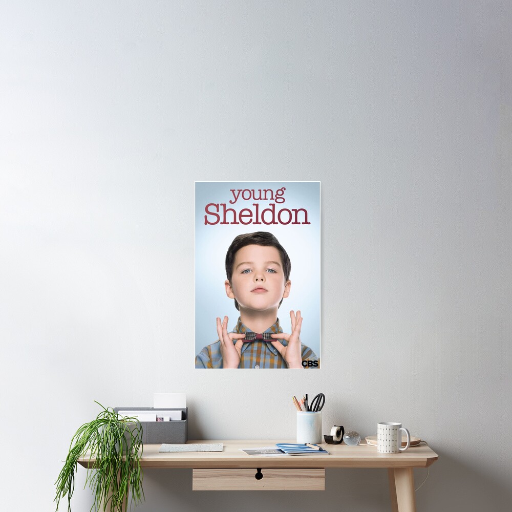 "Young Sheldon" Poster for Sale by SleekMode Redbubble