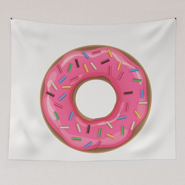 Item preview, Pink strawberry Donut designed and sold by OneTimeEngineer.
