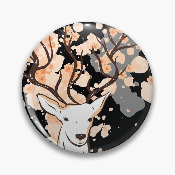 Item preview, floral antlers  designed and sold by pirminio.