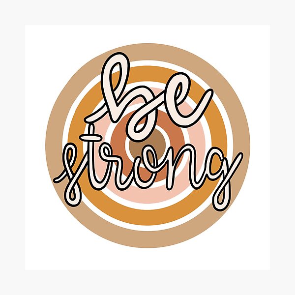 Item preview, Be Strong designed and sold by little-ace98.