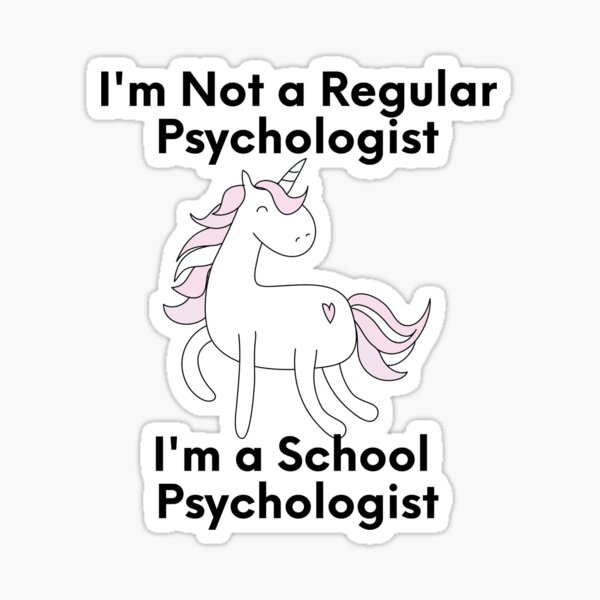 School psychologist Sticker