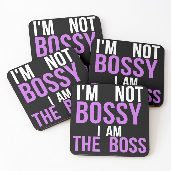 Item preview, I'm not the bossy i'm the boss designed and sold by Best-art.