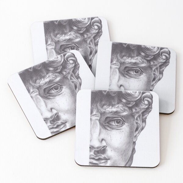 Item preview, David (Side-eye David) designed and sold by jeneva.