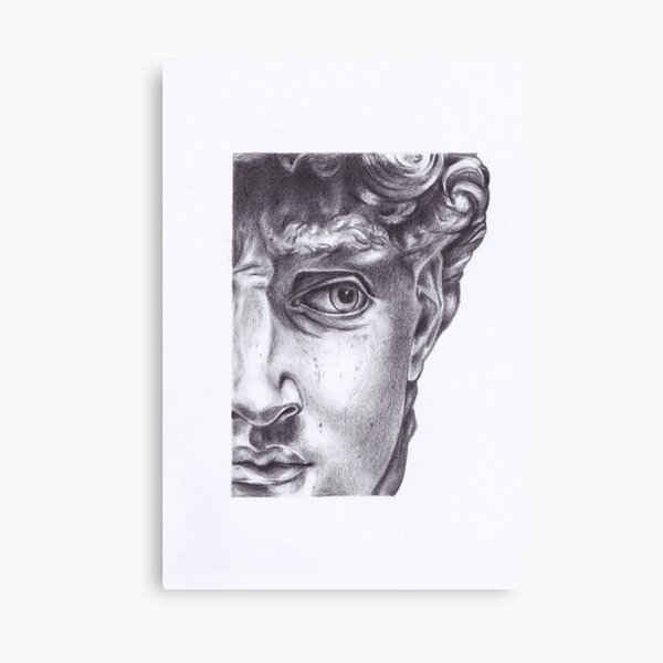 Item preview, David (Side-eye David) designed and sold by jeneva.