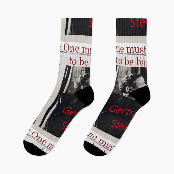 Item preview,  Gertrude Stein, Quotes. “One must dare to be happy."  designed and sold by Vintaged.