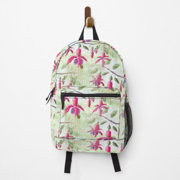 Item preview, Whimsical Fuschia Floral Pattern designed and sold by Clare Walker.