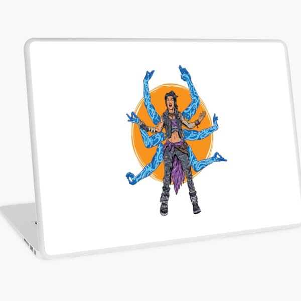 Amara The Siren Borderlands 3 The Tiger of Partali Laptop Skin