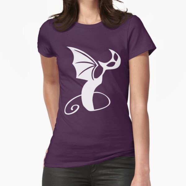 Happy? DRAT! #fff Fitted T-Shirt