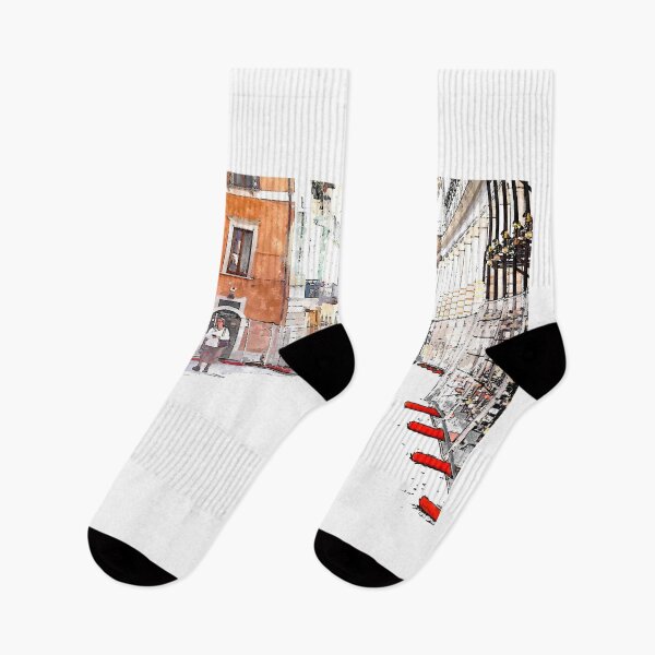 Item preview, L'Aquila: calle con gente designed and sold by Giuseppe Cocco.